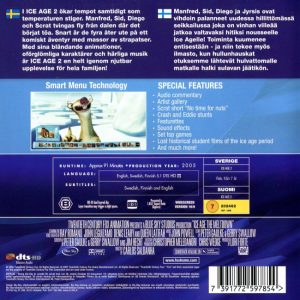 Bluray - Ice Age 2: The Meltdown back cover