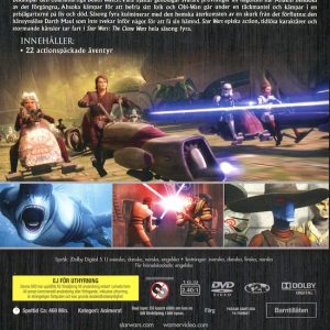 DVD - Star Wars: The Clone Wars - Säsong 4 baksida
