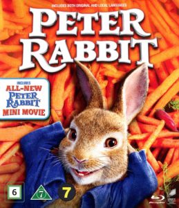 Bluray - Peter Rabbit front cover