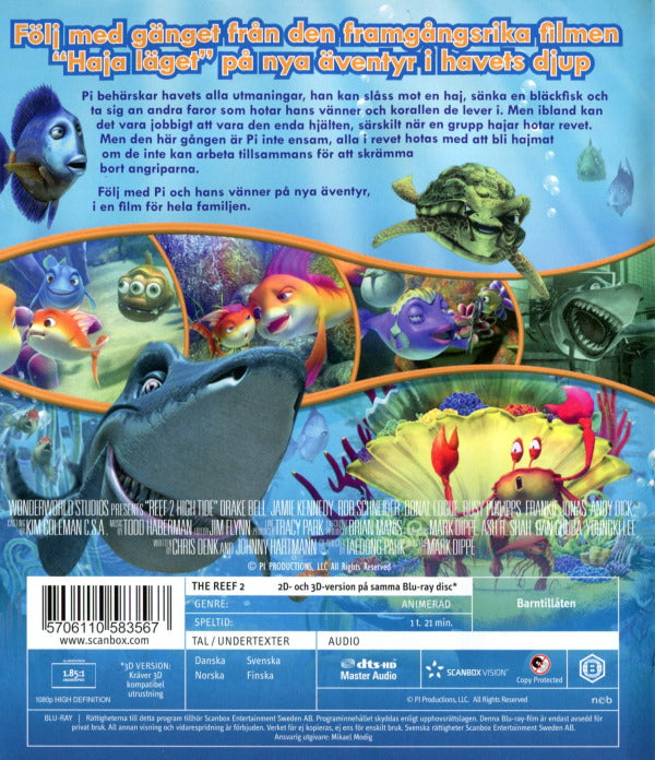 Bluray - Haja Läget! 2 (Real 3D + Blu-ray) back cover