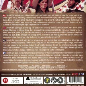 Bluray - Buffalo Bill and the Indians back cover