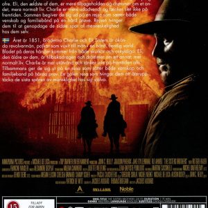 Bluray - Sisters Brothers (Joaquin Phoenix) back cover