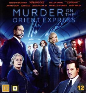 Bluray - Mordet på Orientexpressen (2017) front cover