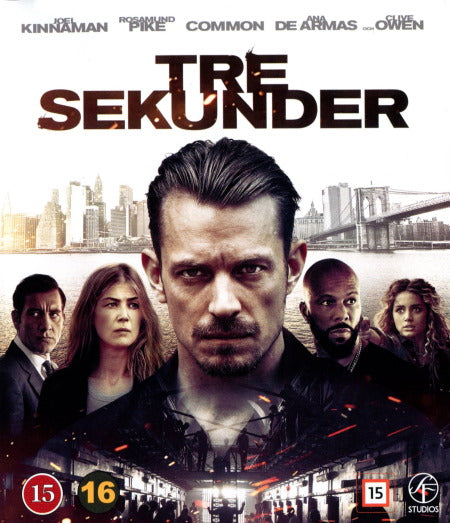 images Bluray - Tre sekunder (Joel Kinnaman) front cover