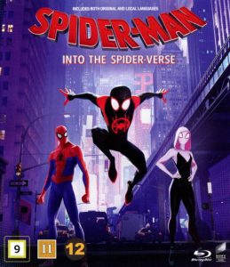 Bluray - Spider-Man: Into the Spider-Verse front cover