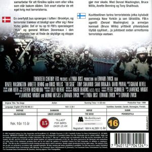 Bluray - Siege (Denzel Washington) back cover