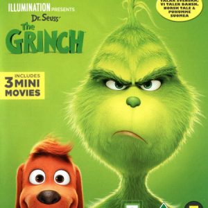 Bluray - Grinchen (The Grinch) (2018) front cover