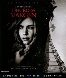 Bluray - Den röda vargen (Liza Marklund) front cover