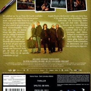 Bluray - Irene Huss # 08 : Det lömska nätet back cover