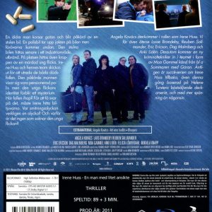 Bluray - Irene Huss # 09 : En man med litet ansikte back cover