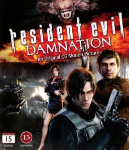 Bluray - Resident Evil: Damnation front cover