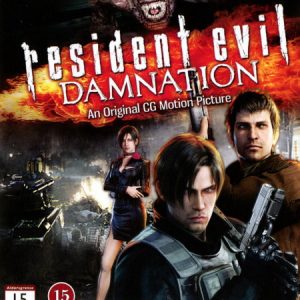 Bluray - Resident Evil: Damnation front cover