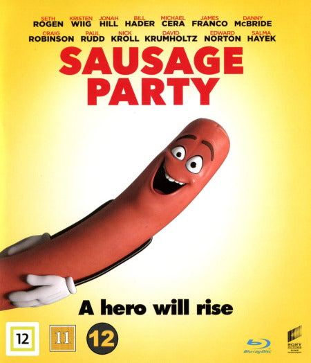 images Bluray - Sausage Party front cover