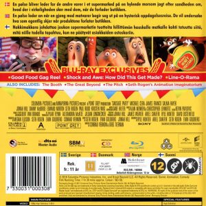 Bluray - Sausage Party back cover