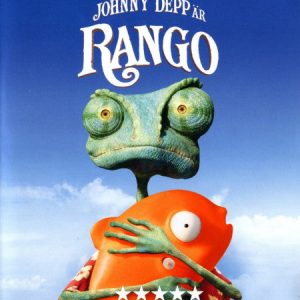 Bluray - Rango (Johnny Depp) front cover