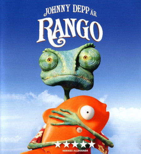 images Bluray - Rango (Johnny Depp) front cover