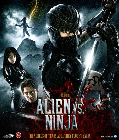 images Bluray - Alien Vs. Ninja front cover