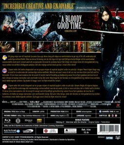 Bluray - Alien Vs. Ninja back cover