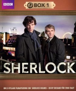 Bluray - Sherlock - Säsong 1 (BBC) front cover