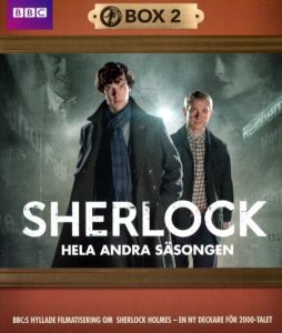 Bluray - Sherlock - Säsong 2 (BBC) front cover