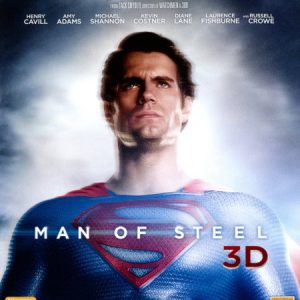 Bluray - Man of Steel (3D) front cover