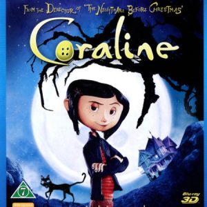 Bluray - Coraline (3D) front cover