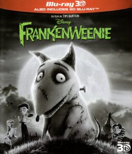 Bluray - Frankenweenie (3D) front cover