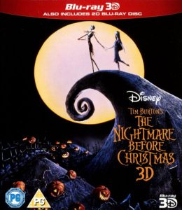 Bluray - Nightmare Before Christmas (3D) front cover