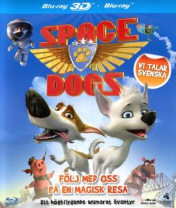 Bluray - Space Dogs (3D) front cover