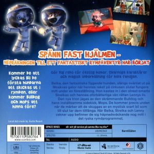 Bluray - Space Dogs (3D) back cover