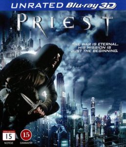Bluray - Priest (2011) (3D) front cover