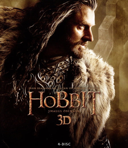 images Bluray - Hobbit: Smaugs Ödemark (4-disc) (3D) front cover