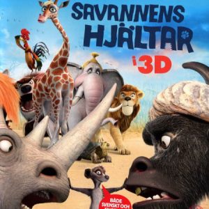 Bluray - Savannens Hjältar (3D) front cover