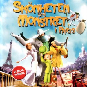 Bluray - Skönheten och Monstret i Paris (3D) front cover