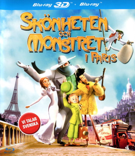 images Bluray - Skönheten och Monstret i Paris (3D) front cover