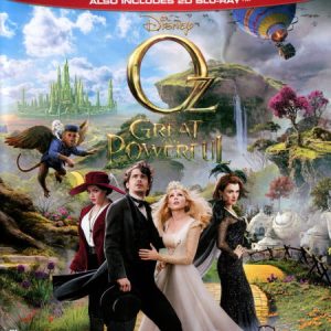 Bluray - OZ: The Great and Powerful (3D) front cover