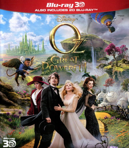 images Bluray - OZ: The Great and Powerful (3D) front cover