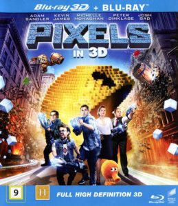 Bluray - Pixels (3D) front cover