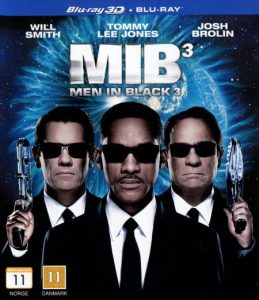 Bluray - Men in Black 3 (3D) front cover