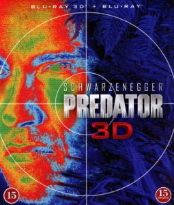 Bluray - Rovdjuret (Predator) (Arnold Schwarzenegger) (3D) front cover