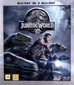 Bluray - Jurassic World (3D) front cover