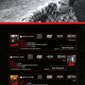 DVD - Aki Kaurismäki (3-disc Collection) back cover
