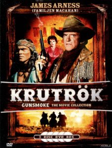 DVD - Krutrök (Gunsmoke) Movie Collection (5-disc) front cover