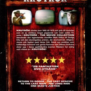 DVD - Krutrök (Gunsmoke) Movie Collection (5-disc) back cover