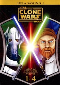 DVD - Star Wars: The Clone Wars - Säsong 1 front cover