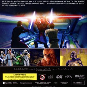 DVD - Star Wars: The Clone Wars - Säsong 3 back cover