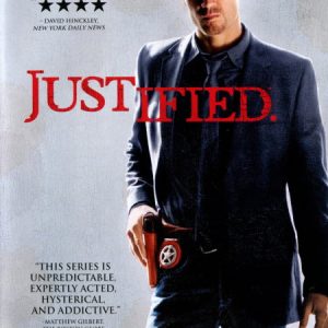 DVD - Justified - Säsong 1 front cover