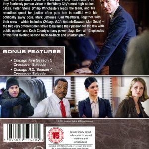 DVD - Chicago Justice - Säsong 1 back cover