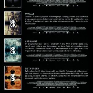 DVD - Beck Box - Film 31-34 back cover