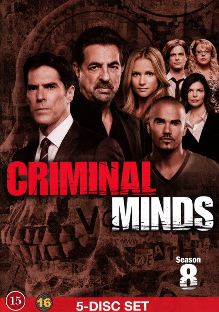 images DVD - Criminal Minds : Säsong 8 front cover